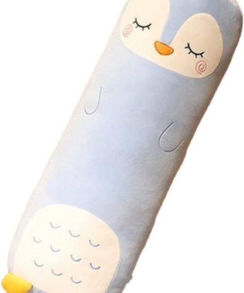 Long Plush Cute Body Pillow for Bed - Animal Shaped Penguin 27 Inch