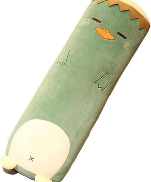 Long Plush Cute Body Pillows Cuddle Pillow Sleeping Big Pillows for Bed Kids Body Pillow Animal Shaped Pillow Boyfriend Pillow Toy Gift for Girlfriend （ 27 Inch ）