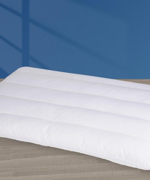 Ultra Flat Pillows for Sleeping Thin, 7D High Support 2.5 inch Height Ultra Thin Pillows,Slim Bed Pillows for Stomach Sleeper,Standard Size -18x26 in