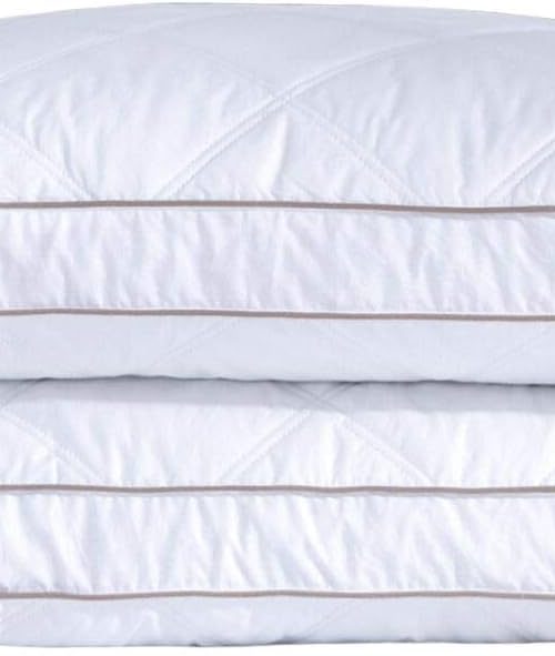 Goose Feathers and Down Pillow for Sleeping Gusseted Bed  Pillows, , Set of 2