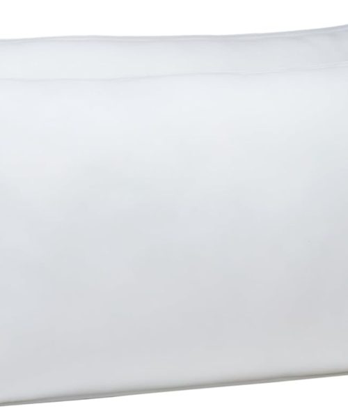Down-Alternative Pillows for Stomach and Back Sleepers, Soft Density, 20 x 36 inches, 2-Pack, White