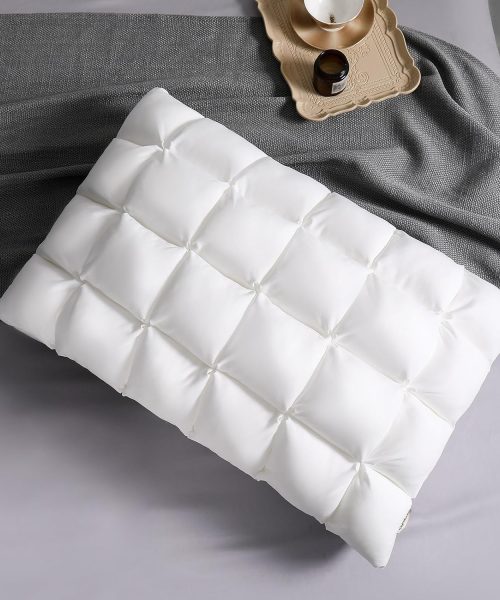 Soft Pillows  Size for Sleeping, Support Bed Pillows, Fluffy Down Alternative Pillow, Luxury Hotel Gel Pillows for Side Sleeping (White)