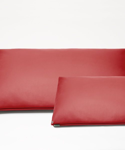 Candy Apple Red MINI Pillow Cover with Insert